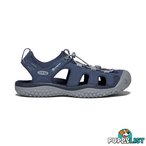 Keen Solr Mens Hiking Sandals - Navy Steel Grey - US 10 - 1022431-10