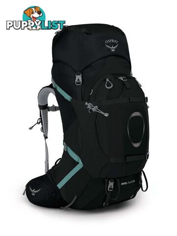 Osprey Ariel Plus 60L Womens Hiking Backpack - Black - M/L - OSP0895-Black-M-L