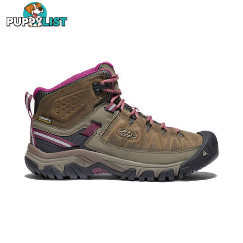 Keen Targhee III Mid WP Womens Waterproof Hiking Boots - Weiss Boysenberry - US 6H - 1018178-6H