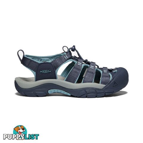 Keen Newport H2 Womens Hiking Sandals - Navy Smoke Blue - US 7H - 1022800-7H