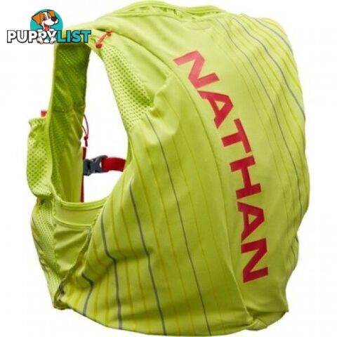 Nathan Pinnacle 12L Womens Hydration Vest - FinishLime/Hibiscus - S - NS40180-50043-32