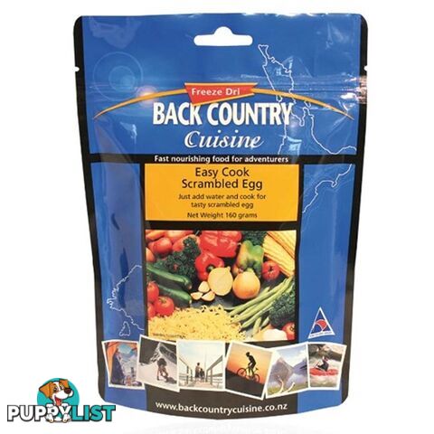 Back Country Easicook Scrambled Egg 160 gram - BC673