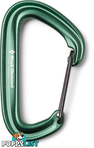 Black Diamond LiteWire Wiregate Carabiner - Green - BD2102343005ALL1