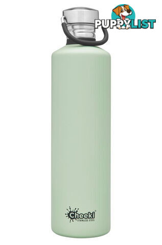 Cheeki Stainless Steel Classic Single Wall Bottle - 1L - Pistachio - CB1000PI1