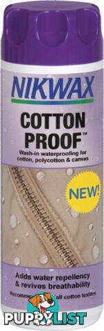 Nikwax Cotton Proof Waterproofer - 300ml - NIK-COT-300