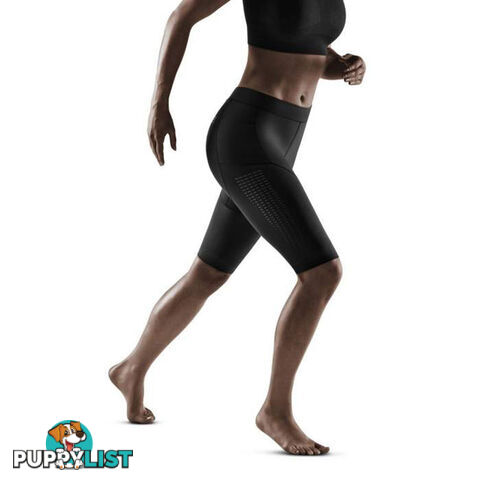 CEP Run Compression Womens Running Shorts 3.0 - Black - II (S) - W0A15C2