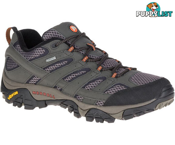 Merrell Moab 2 Goretex Mens (2E) Wide Hiking Shoes - Beluga - 8 Us - J06039W-8