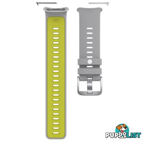 Polar Vantage V2 Silicone Wrist Band - Grey/Lime - S - 91083655