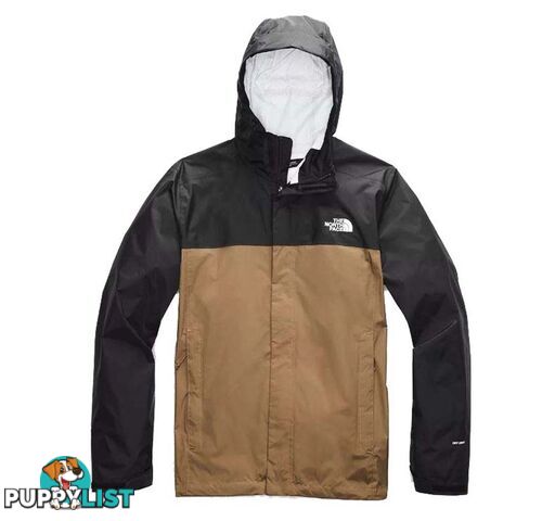 The North Face Venture 2 Mens Waterproof Jacket - Utility Brown/TNF Black - XL - NF0A2VD3YW2-X1L