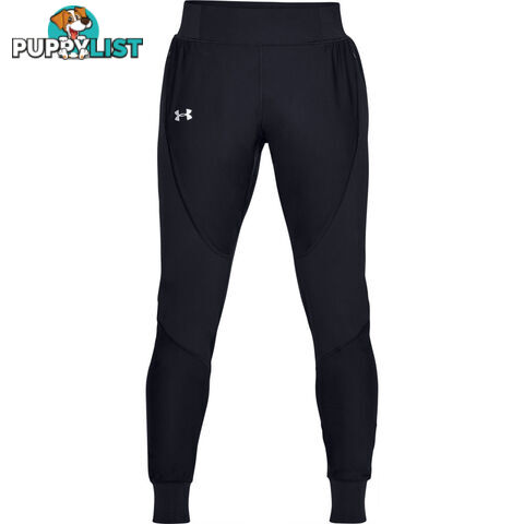 Under Armour Qualifier Speedpocket Womens Running Pant - Black - LG - 1332977-001-LG