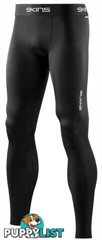 SKINS DNAmic Force Mens Long Compression Tights - Black - S - SWDF00010019001S