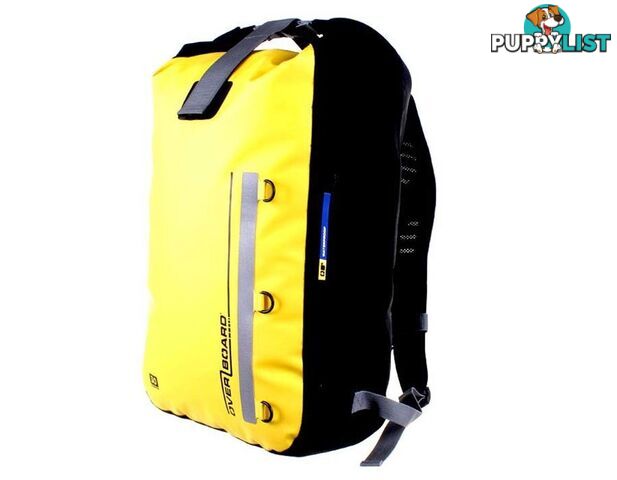 Overboard 30 Litre Classic Waterproof Backpack - Yellow - AOB1142Y