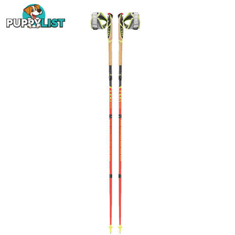 Leki Micro Trail Pro Trail Running Poles - Red - 649-2585