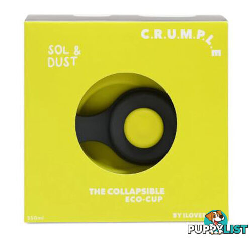 Crumple Sol and Dust Collapsible Reusable Eco Cup - 350ml - 20C