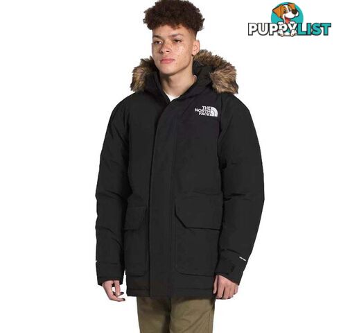 The North Face McMurdo Parka Mens Waterproof Insulated Jacket - TNF Black - XL - NF0A4QZTJK3-X1L