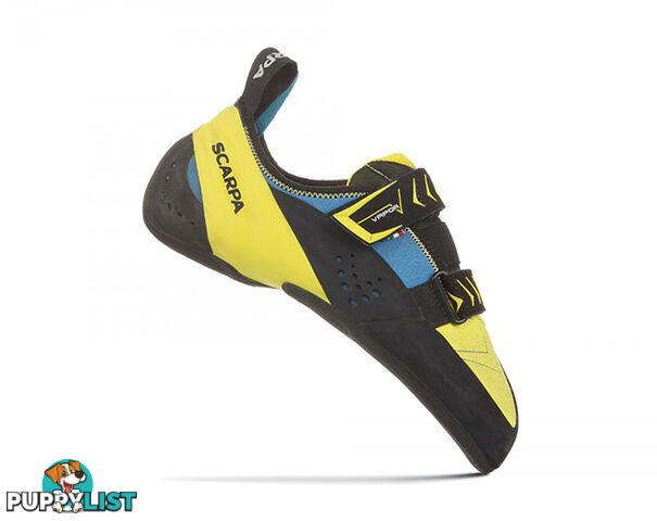 Scarpa Vapor V Mens Climbing Shoes - Ocean/Yellow - SCA20059