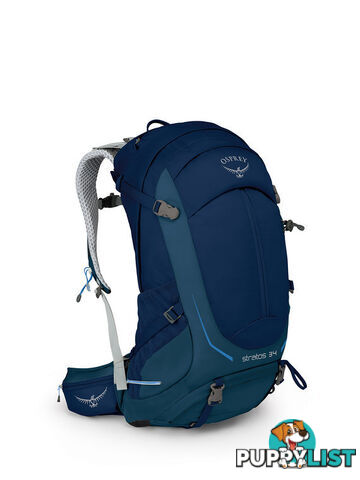 Osprey Stratos 34L Hiking Daypack - Eclipse Bl [Size: S/M] - OSP0609-Eclipse-S-M