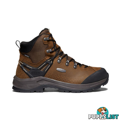 Keen Wild Sky Mid WP Mens Waterproof Hiking Boots - Dark Earth Black - US 10 - 1022531-10