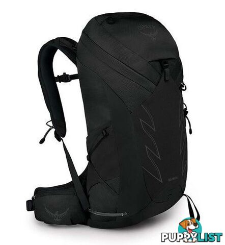 Osprey Talon 26 Mens Hiking Backpack - Stealth Black - L/XL - OSP0912-StealthBl-LXL