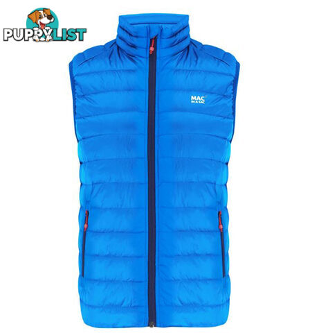 Mac In A Sac Alpine Mens Down Vest - Royal - L - MAC-VEST-ROYAL-L