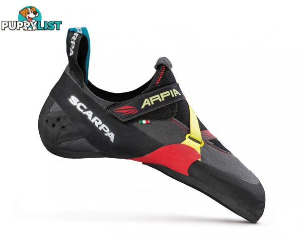 Scarpa Arpia Mens Climbing Shoes - Black/Red - SCA20065-Black-Red