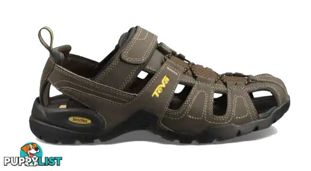 Teva Forebay Mens Sandals - Turkish Coffee - US 8 - T1001116TKCF-08