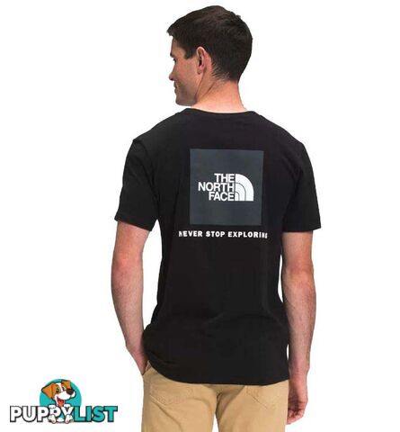 The North Face Box NSE Mens Short Sleeve T-Shirt - TNF Black - S - NF0A4763JK3-R0S