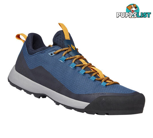 Black Diamond Mission LT Mens Approach Shoes - Eclipse/Blue Amber - 10.5 - BD58000191291051