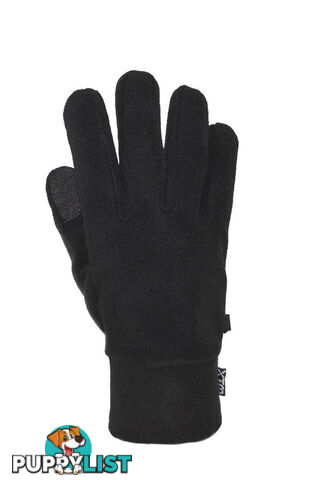 XTM Muse Mens Fleece Glove - Black - Xl - EM002-BLK-XL