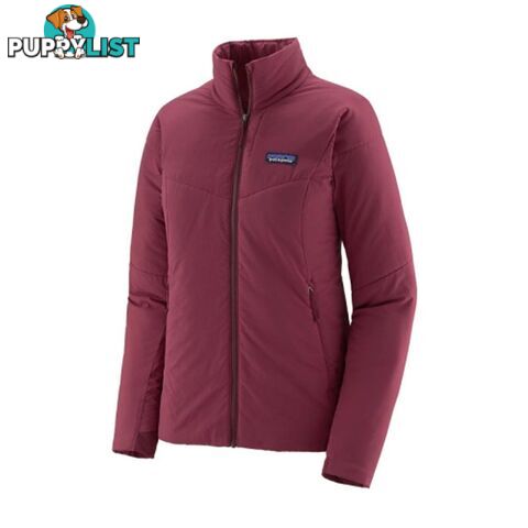 Patagonia Nano-Air Womens Lightweight Insulated Jacket - Chicory Red - L - 84257-CHIR-L