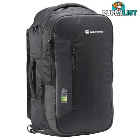 Caribee Traveller 40L Carry-On Backpack - Black - 6906-Black