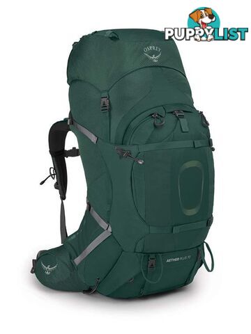 Osprey Aether Plus 70L Mens Hiking Backpack - Axo Green - L/XL - OSP0890-AxoGreen-L-XL