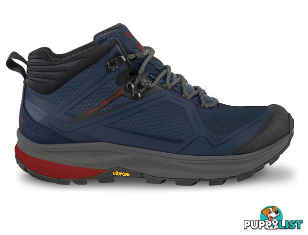 Topo Athletic Trailventure Mens Hiking Boots - Navy/Red - US9.5 - M036-NAVRED-US95