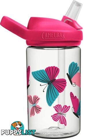 CamelBak Eddy+ Kids Water Bottle - 400ml - Butterflies - CB2472102041