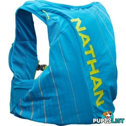 Nathan Pinnacle 12L Mens Hydration Vest - BlueMeAway/FinishLime - M - NS40240-60017-33