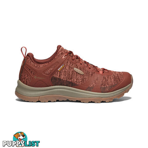 Keen Terradora II WP Womens Waterproof Hiking Shoes - Cherry Mahogany Coral - US 9H - 1022348-9H