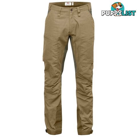 Fjallraven Abisko Lite Trekking Mens Trousers - Regular - Sand - 52 - CF82890R22052