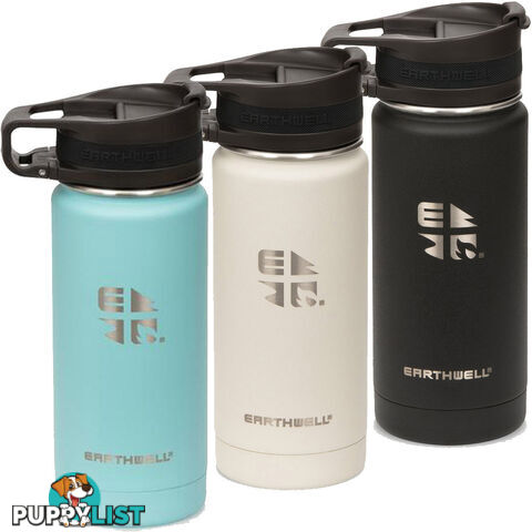 Earthwell Roaster Vacuum Bottle 16oz/470ml - Loop Cap - VJ16-R