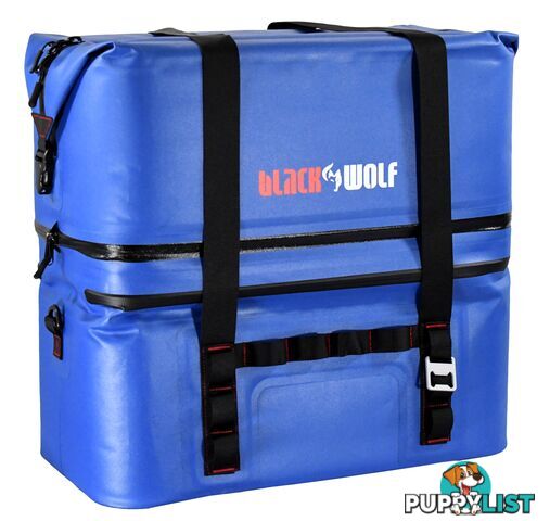 Black Wolf 2 Compartment Soft Cooler - 60L - W0187