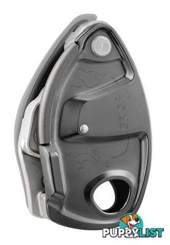 Petzl GriGri+ Climbing Belay Device - Grey - D160-D13AG