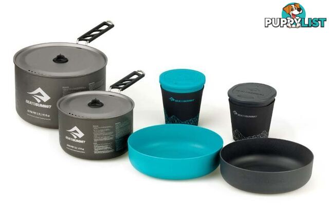 Sea To Summit Alpha 2 Pot Lightweight Cook Set 2.2 - APOTACKSET2.2