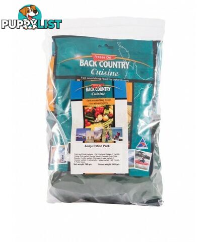 Back Country Cuisine Ration Pack - Amigo - Vegetarian - BC.ARP.CL.AMIGO.1