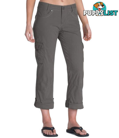 Kuhl Splash Womens Roll Up Pant 32L - Shadow - US6/AU9 - KUH00011-Shadow-6