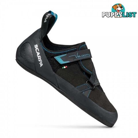 Scarpa Velocity Mens Climbing Shoes - Black/Ottanio - SCA20069-Black-Otta