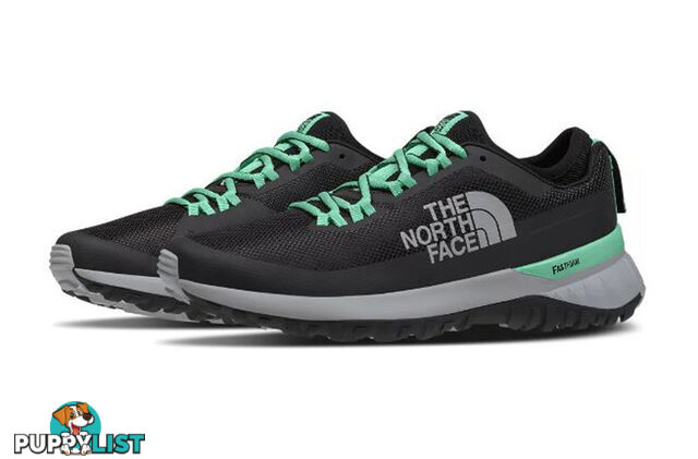 The North Face Ultra Traction Womens Trail Running Shoes - TNF Black/Green Ash - NF0A3X1IX1X