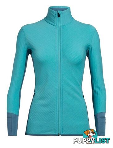 Icebreaker Descender LS Zip Womens Fleece Jacket - 103900