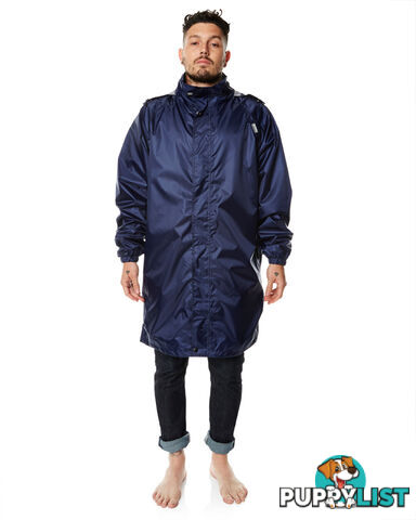 XTM Stash II 3/4 Stash Unisex Rain Waterproof Jacket - Patriot Blue - Xl - RU013-PBL-XL