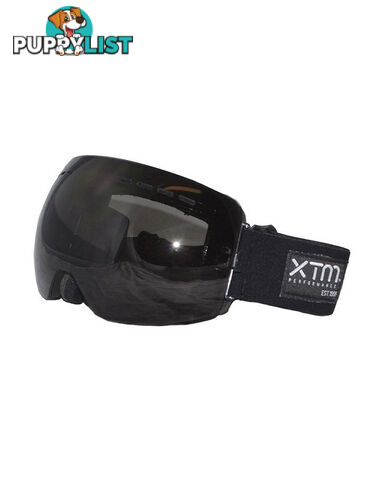 XTM Nova Adult Anti-Fog Snow Goggles - Black - GU013-BLK