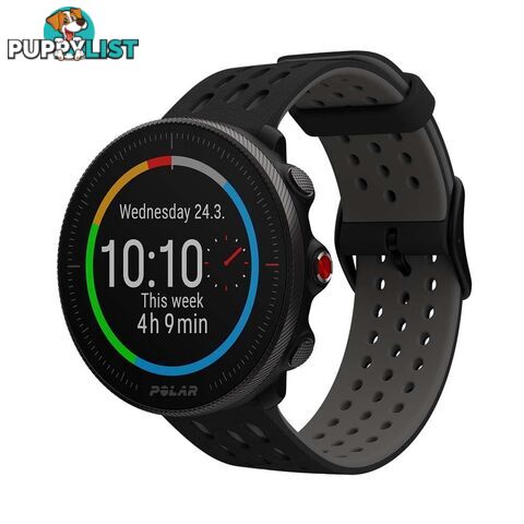 Polar Vantage M2 Multisport GPS Watch - Black/Grey - One Size - 90085160