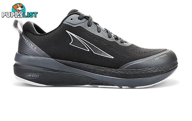 Altra Paradigm 5 Mens Road Running Shoes - Black - 11.5 - AL0A4VQO000-115